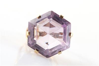 Amethyst Damenring - Klenoty a Hodinky