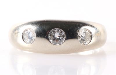 Brillant Ring ca. 0,55 ct - Gioielli e orologi