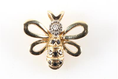 Diamant Anhänger "Biene" - Schmuck und Uhren