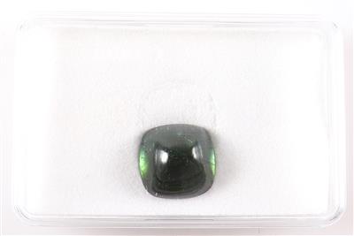 1 loser Turmalincabochon 10,49 ct - Jewellery and watches