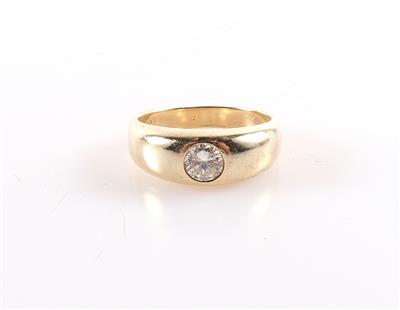 Brillant Ring ca. 0,50 ct - Jewellery and watches