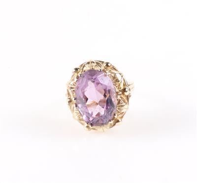 Amethyst Damenring - Schmuck und Uhren