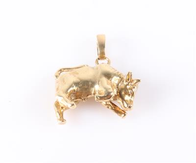 Anhänger "Stier" - Schmuck und Uhren