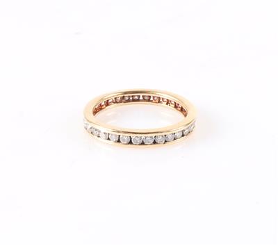 Brillant Memoryring zus. ca. 0,80 ct - Jewellery and watches