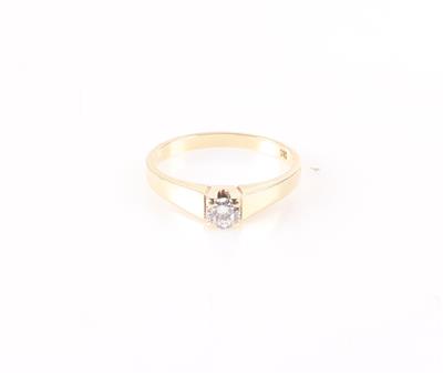 Brillantsolitär ca. 0,25 ct - Jewellery and watches