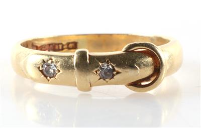 Diamant Damenring "Gürtelfasson - Jewellery and watches