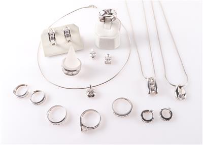 Damenschmuck-Konvolut (19) - Jewellery and watches