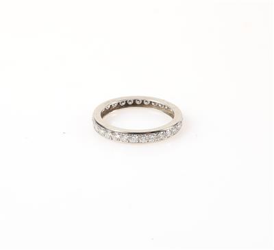 Brillant Memoryring zus. ca. 1,25 ct - Schmuck und Uhren