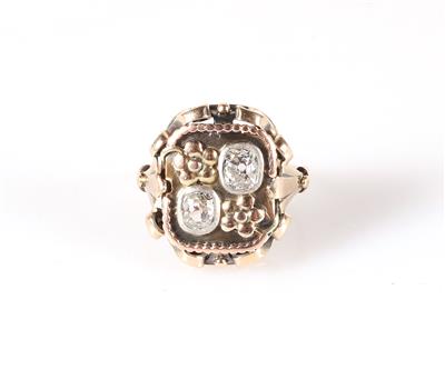 Diamant Damenring zus. ca. 0,65 ct - Gioielli e orologi