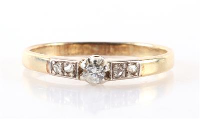 Brillant Diamant Damenring - Klenoty a Hodinky