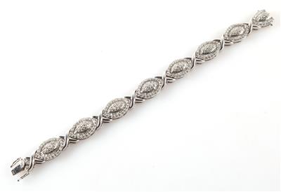 Brillant Diamantarmband zus. ca. 5,80 ct - Gioielli e orologi