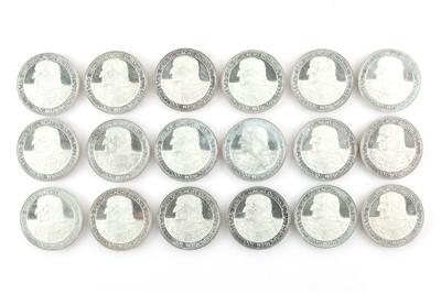 Sammlermünzen ATS 100,-(18) - Klenoty a Hodinky