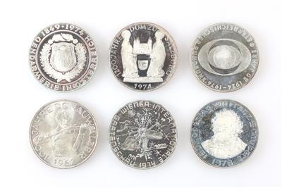 Sammlermünzen ATS 50,--(6) - Gioielli e orologi