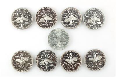Sammlermünzen ATS 50,--(9) - Schmuck und Uhren