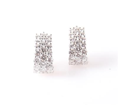 Brillant Ohrclips zus. ca. 4,00 ct - Gioielli e orologi