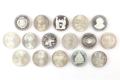 Sammlermünzen ATS 50,--(16) - Gioielli e orologi