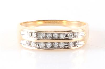 Brillant Ring zus. ca.0,20 ct - Schmuck und Uhren