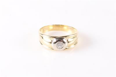 Brillant Ring ca. 0,30 ct - Jewellery and watches