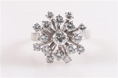 Brillant Damenring zus. ca. 1,15 ct - Weihnachtsauktion