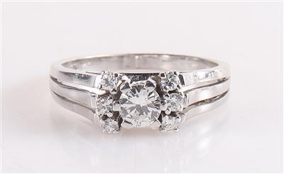 Brillantring zus. ca.0,60 ct - Klenoty a Hodinky