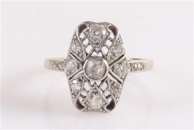 Diamant Damenring zus. ca. 0,70 ct - Gioielli e orologi