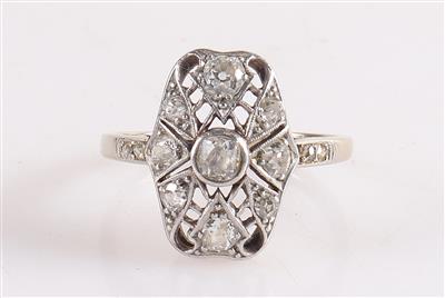 Diamant Damenring zus. ca. 0,70 ct - Weihnachtsauktion