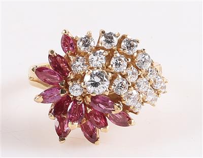 Rubin Damenring - Jewellery and watches