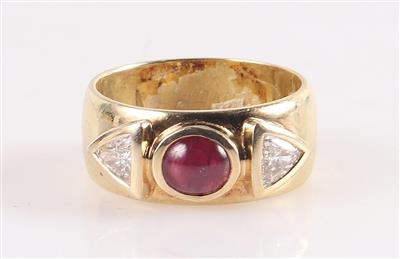 Rubin Diamant Ring - Jewellery and watches