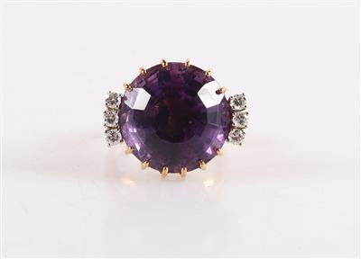 Brillant Amethyst Damenring - Gioielli e orologi