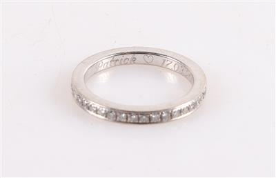 Brillant Memoryring zus. ca. 0,30 ct - Jewellery and watches