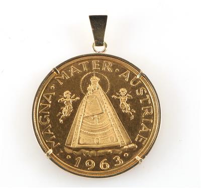 Medaillen Anhänger "Magna Mater Austriae" - Schmuck und Uhren