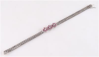 Rubin Brillant Armband "Blumen" - Jewellery and watches