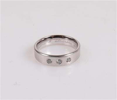 Brillant Bandring 0,12 ct (graviert) - Schmuck und Uhren