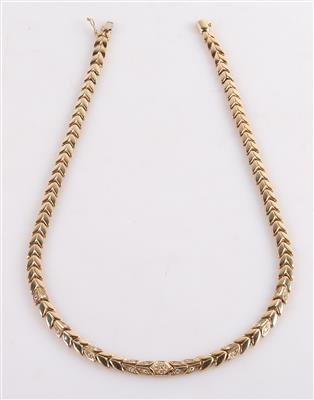 Brillant Collier ca. 0,45 ct - Klenoty a Hodinky