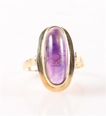 Amethyst Damenring - Klenoty a Hodinky