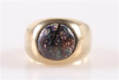 Boulderopal Ring - Klenoty a Hodinky