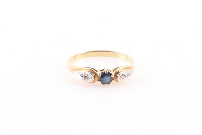 Saphir Diamant Damenring - Jewellery and watches
