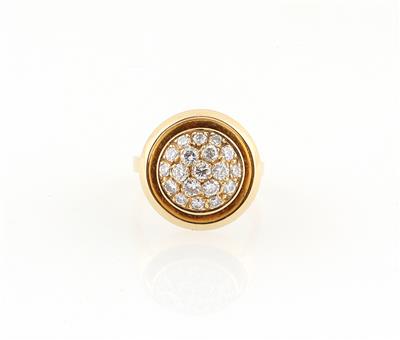 Brillantring zus. ca. 0,65 ct - Schmuck und Uhren