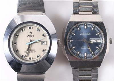 2 Armbanduhren "Lanco Airvac 6000"/ "Heloisa" - Jewellery and watches