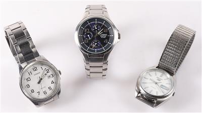 3 Armbanduhren - Jewellery and watches