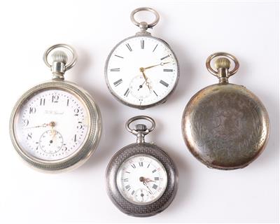 Konvolut Taschenuhren (4) - Gioielli e orologi