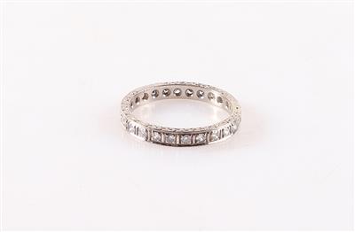 Brillantmemoryring zus. ca. 0,60 ct - Gioielli e orologi