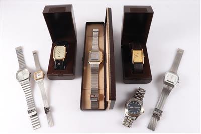 Konvolut Armbanduhren (7 Stück) - Schmuck und Uhren