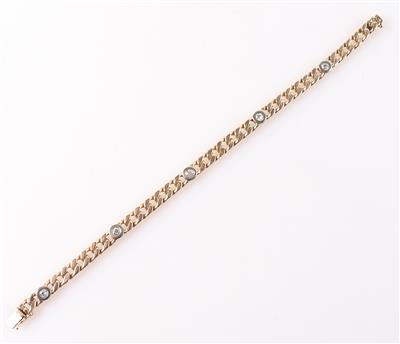 Diamantarmband zus. ca. 0,50 ct - Gioielli e orologi