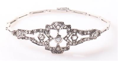 Brillant/Diamant Armband zus. ca. 0,40 ct - Jewellery and watches