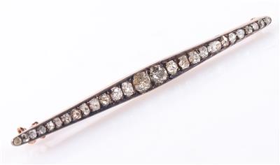 Diamant Stabbrosche zus. ca. 1,85 ct - Gioielli e orologi