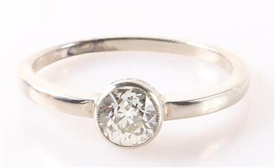 Diamantring ca. 0,80 ct - Schmuck und Uhren