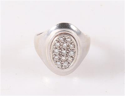 Brillant Ring zus. ca.0,35 ct - Klenoty a Hodinky