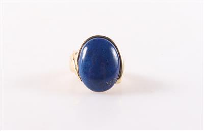 Lapis Lazuli (beh.) Damenring - Schmuck und Uhren