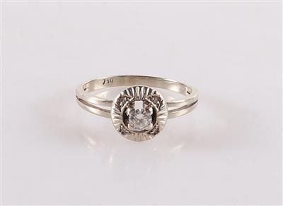 Brillant Diamantring zus. ca. 0,20 ct - Klenoty a Hodinky